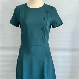 Zara Green- Blue Dress Size: XS